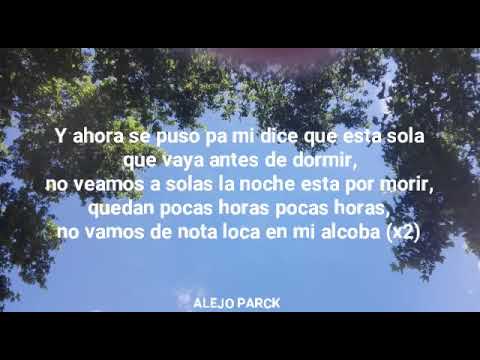 Lit Killah, Kodigo, Alejo Park-Pocas horas⏳ (Lyric video)