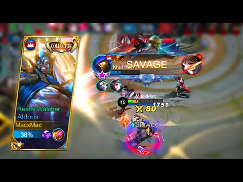 Former Top 1 Global Aldous Jungle Rotation (NO CUT) - MacxMac