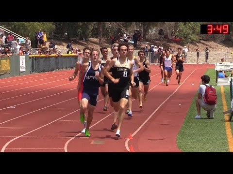 2016 TF - CIF-ss Prelims (Div 2) - Men's 1600 Meters (Heat 3 of 3)