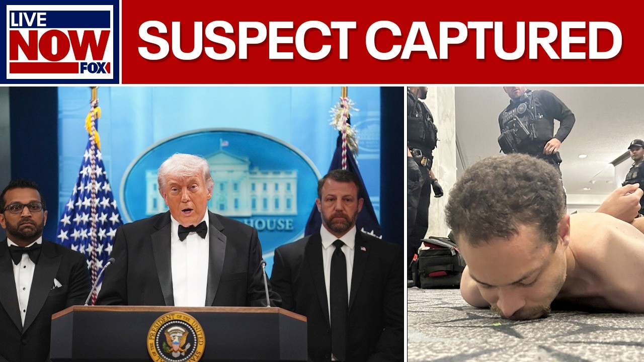 President Trump speaks after shots fired at White House Correspondents Dinner