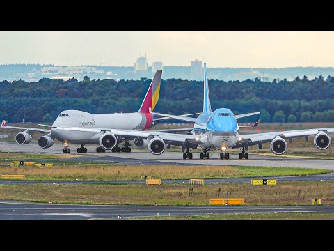 3 HRs observando aviões, identificação de aeronaves | Plane Spotting Aeroporto de Frankfurt [FRA/EDDF]