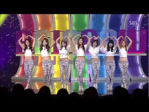 [1080p HD] 130331 Inkigayo Rainbow - Tell me Tell me  #레인보우