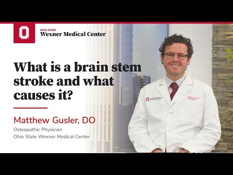 What is a brain stem stroke and what causes it? | Ohio State Medical Center