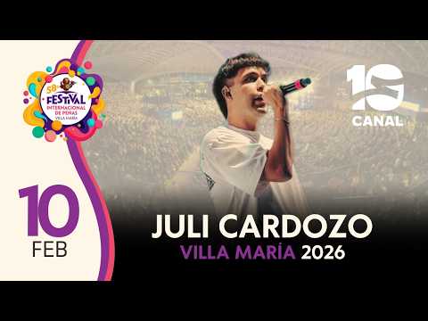 JULI CARDOZO en Villa María 2026 | Festival Internacional de Peñas