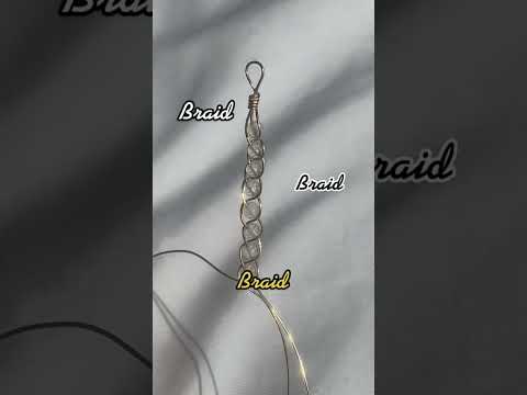 Opalite minimalistic, dainty, stackable wire braided ring! Clean and matches any outfit!