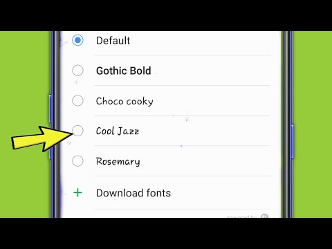 Motorola font change setting / motorola font style change without app, how to change font in moto