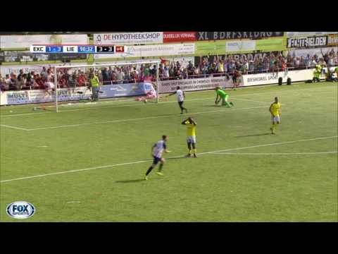 Meimoment 6: 90+1' - Doelpunt Ahmad Mendes Moreira. Excelsior Maassluis - FC Lienden 2 - 3