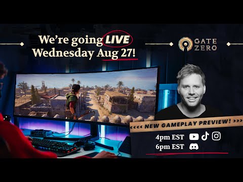 Gate Zero Gameplay (Early Look) Livestream // Bible X Games & Templar Media
