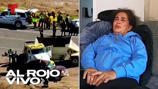 Madre inmigrante narra cómo vio morir a hija en choque de camión en Imperial, California