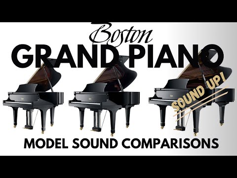 Boston Grand Pianos - model & size sound comparisons