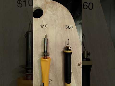 Which is better? 🤔🔥✨ #art #woodburning #pyrographyart #pyrography #shorts