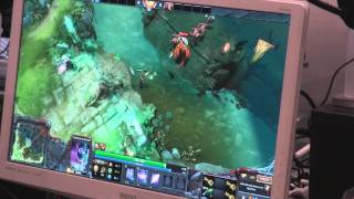 Dendi vs Puppey on middle @ ESWC 2012