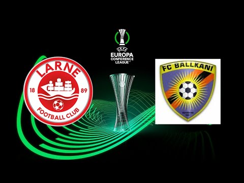 FC Larne 0-1 ( 4-1 g.p. ) KF Ballkani Suva Reka 