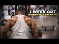 Training Back and Biceps | 1 Week Out North Americans