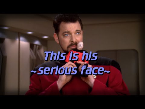 TNG is a very serious, philosophical show