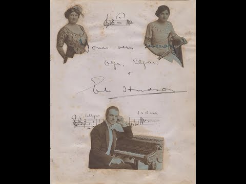 Olga, Elgar & Eli HUDSON: The sunshine of your smile (1914)