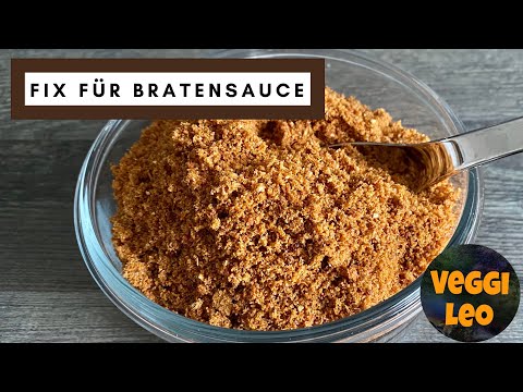Fix für Bratensauce - Die leckerste vegane braune Sauce