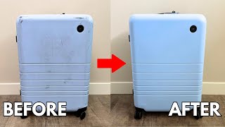 The Best Way to Clean Your Suitcase!