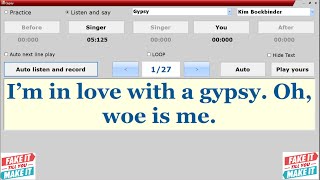 Kim Boekbinder Gypsy sing along