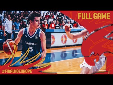 Баскетбол Montenegro v France — Full Game — Final — FIBA U16 European Championship 2017