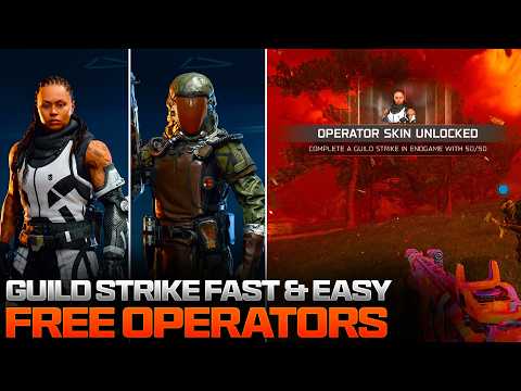 HOW TO UNLOCK ALL 4 FREE GUILD STRIKE OPERATORS FAST & EASY in Black Ops 7 Season 2!