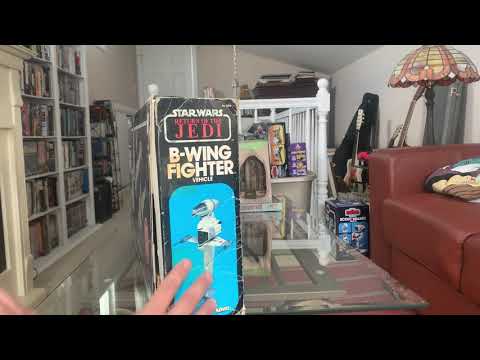 Vintage Star Wars Restorations: 1984 Kenner ROTJ B-Wing Fighter Part 2
