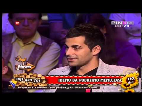 Filip Panajotovic - U studiju - Polufinale / Izbacivanje | Farma 4 - 06.07.2013