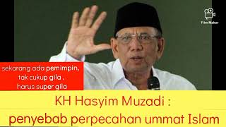 Download lagu Awal Perpecahan Umat Islam Setelah Rasulullah oleh KH Hasyim Muzadi mp3