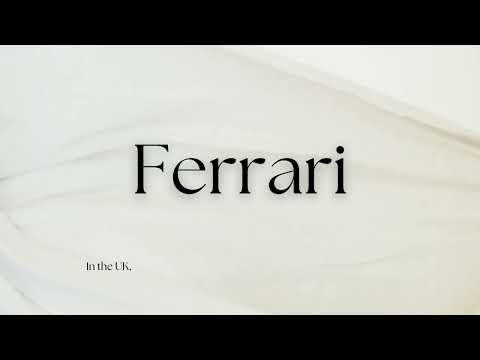 How to Pronounce Ferrari Correctly | Italian Brand Name Pronunciation 🚗