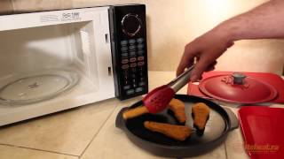 How to Crisp Frozen Chicken Strips in the Microwave with Reheatza®