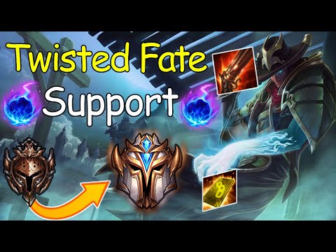 Unexpected Bot Lane | Twisted Fate Support - League of legends