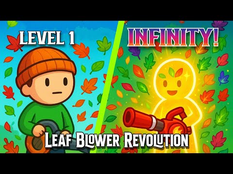 The Start of our Leaf Blowing Adventure! - Leaf Blower Revolution #1