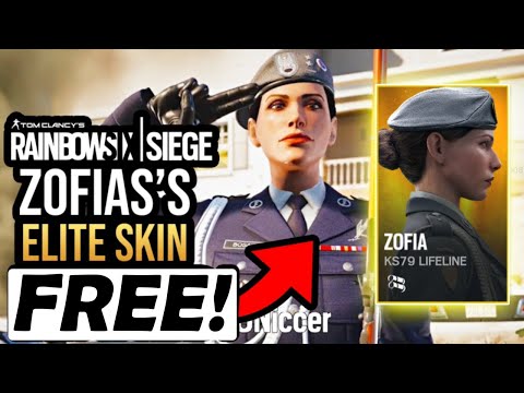 How to get Zofia Elite Skin for FREE! (FILES IN DESCRIPTION)