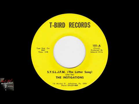 The Instigations - S y s l j f m  (The Letter Song) - (1968)