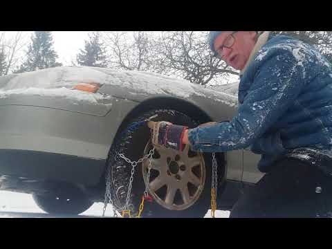 Snökedjor från biltema