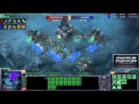 (HD MLG) mouzThorZaIN vs LiquidRet TvZ xel naga caverns Starcraft 2