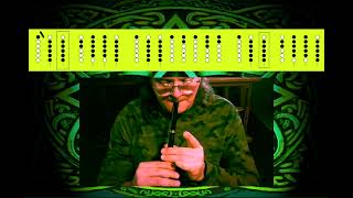Tin whistle tutorial The Little Bag of Spuds an Irish reel with tablature