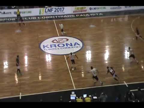 Goleiro Lucas Santos - LNF 2017 - CAD x Corinthians