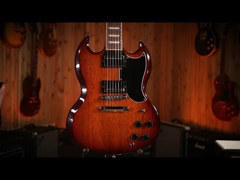 Демонстрация звучания электрогитары Gibson SG Standard 2018