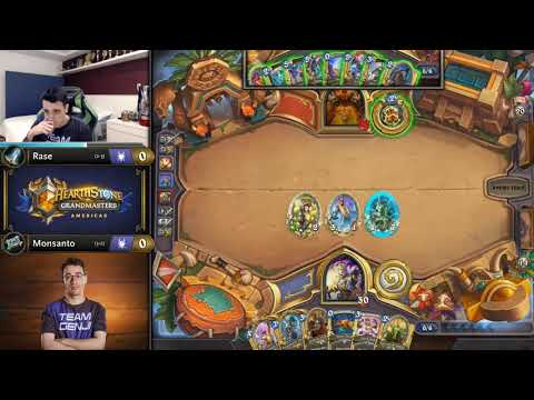 Rase vs Monsanto - Hearthstone Grandmasters Americas S2 2019 - Week 3