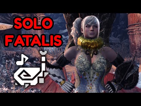 Solo Hunting Horn With Fatalis In Monster Hunter Iceborne