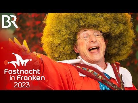 Oti Schmelzer als Struwwelpeter | Fastnacht in Franken 2023 | BR