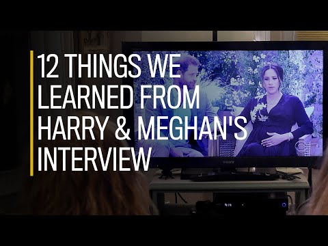 Harry and Meghan's Oprah interview 12 things we learned