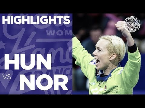 Hungary vs. Norway - Game Highlights | Women's EHF EURO 2018