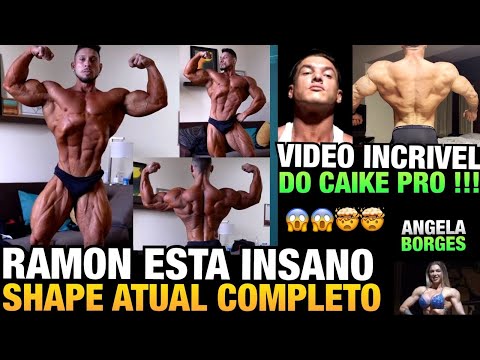 RAMON INSANO: SHAPE ATUAL COMPLETO REVELADO + CAIKE PRO E ANGELA BORGES