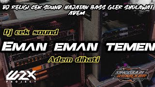 Download lagu DJ CEK SOUND HAJATAN SHOLAWAT ADEM DI HATI TERBARU mp3