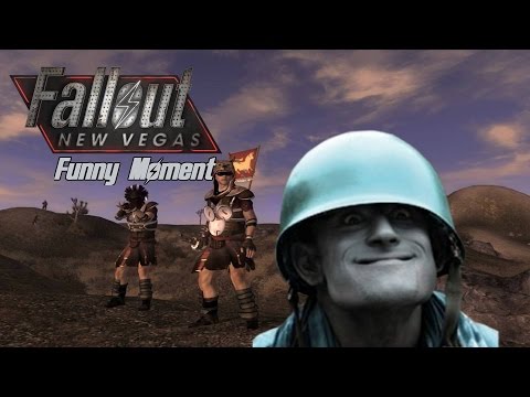 Fallout: New Vegas - NCR Support Shows up Late (Funny Moment)