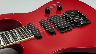 Video thumbnail for Jackson San Dimas Soloist Custom 1985 Ferrari Red with EMG pickups Unboxing and Tone Test Demo by Tone Dojo