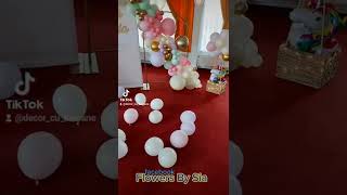 Decor cu baloane Flowers by Sia [ Restaurant Belvedere ]