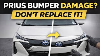 Toyota Prius Bumper Repair | Replace Center Section Without Replacing Whole Bumper